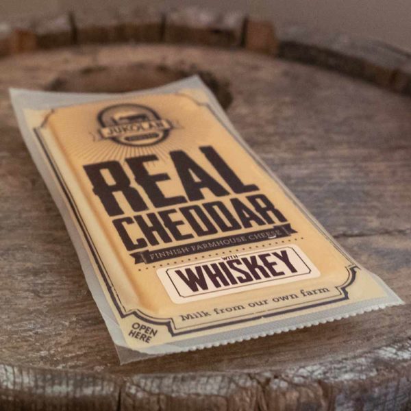 Real Cheddar Whiskey in package