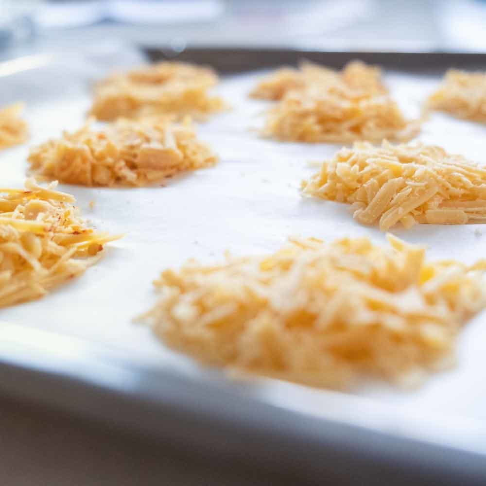 Cheddar-juustolastu -reseptin valmistuskuva